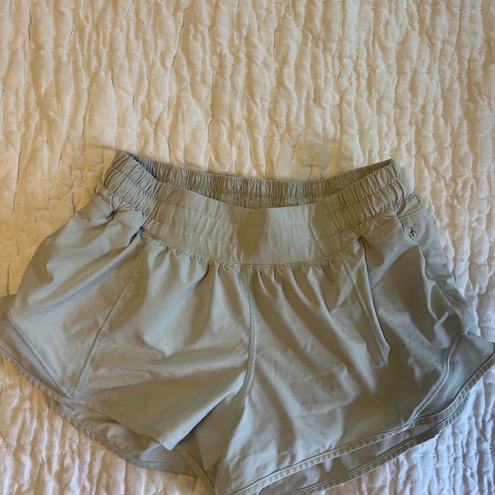 Lululemon blue hotty hot shorts